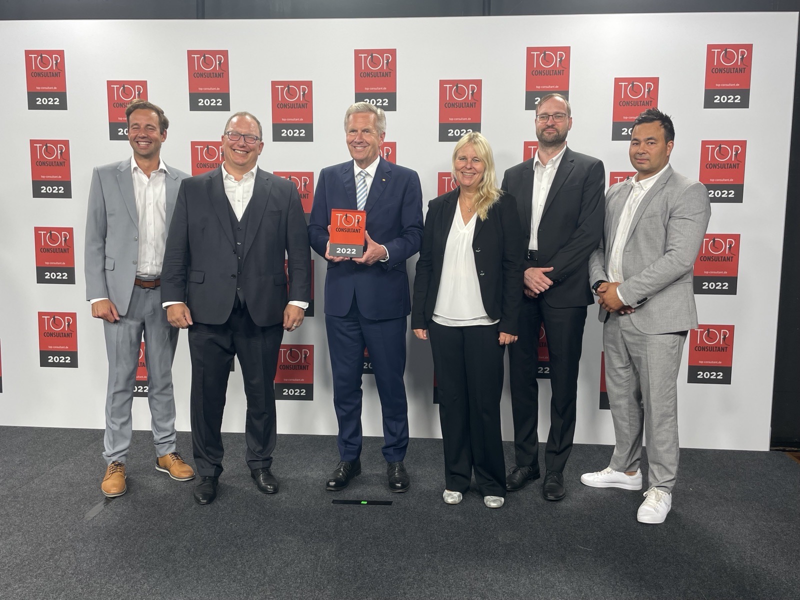 Foto mit Mentor Christian Wulff